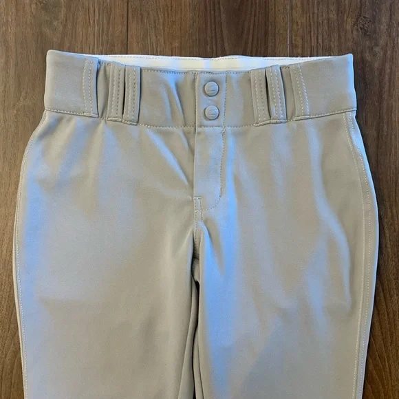 Champro Girls Softball Pants Low Rise Gray Youth Size Large - Picture 2 of 7
